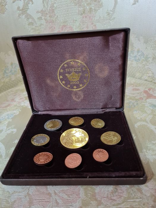 Dois sets de provas do euro: Suécia e Dinamarca.