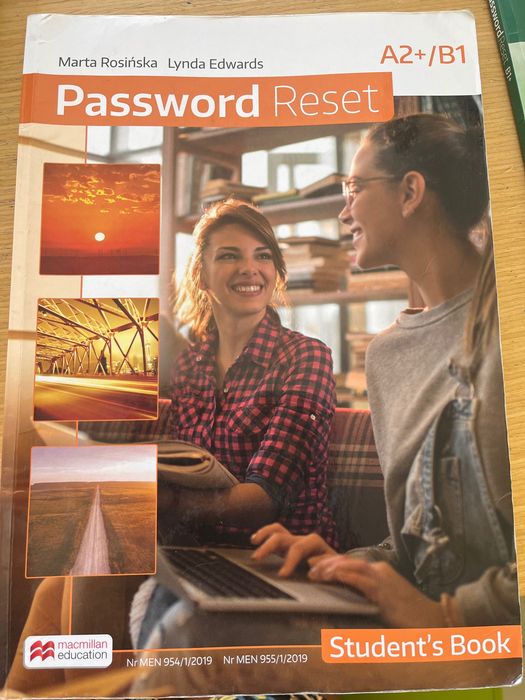 Password reset A2+\B1 podręcznik