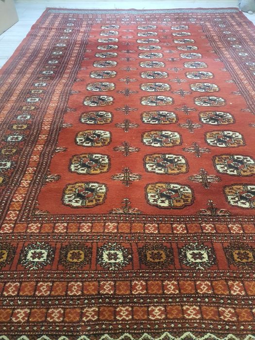Duży wełniany dywan PAKISTAN BOKHARA 288x177 - Ręcznie tkany, Wełna
