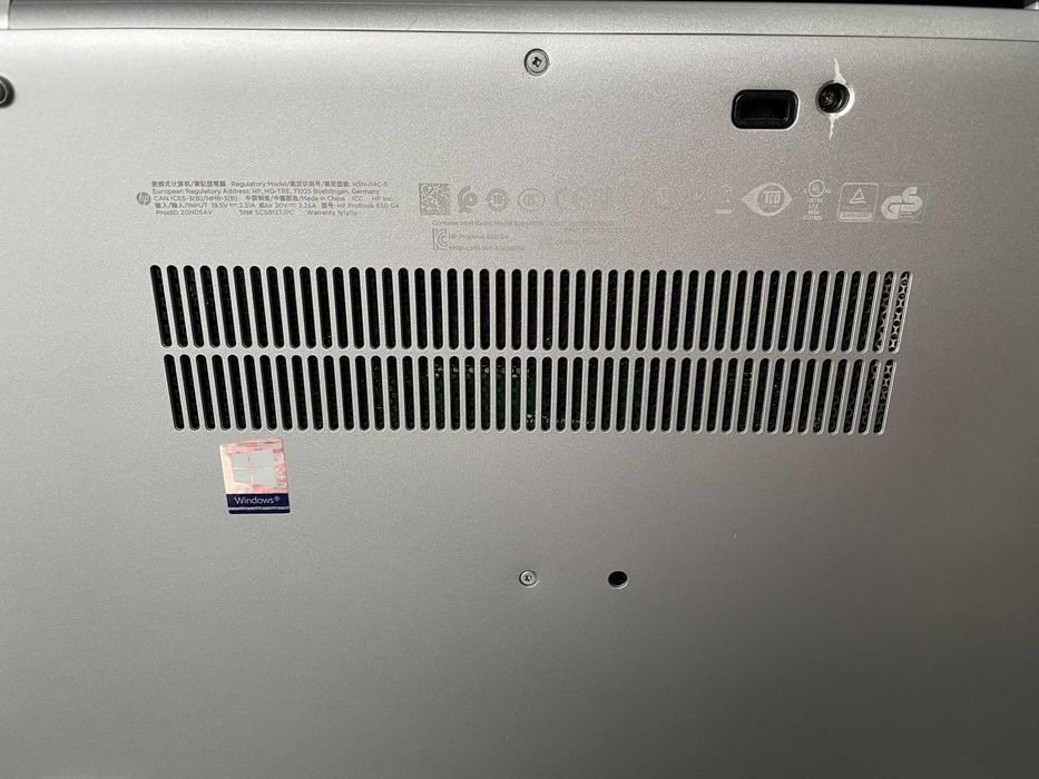 HP 650 G4 I7-8550U 32GB RAM 1TB SSD NVME + 500GB SSD SATA