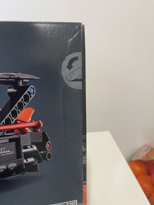 Lego 42222, Bugatti Chiron, Pur Sport, 771 деталі