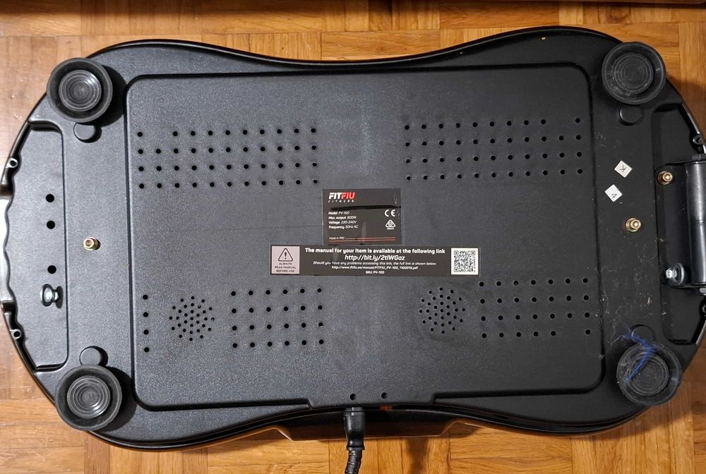 Plataforma de vibração oscilante  FITFIU Fitness PV-100