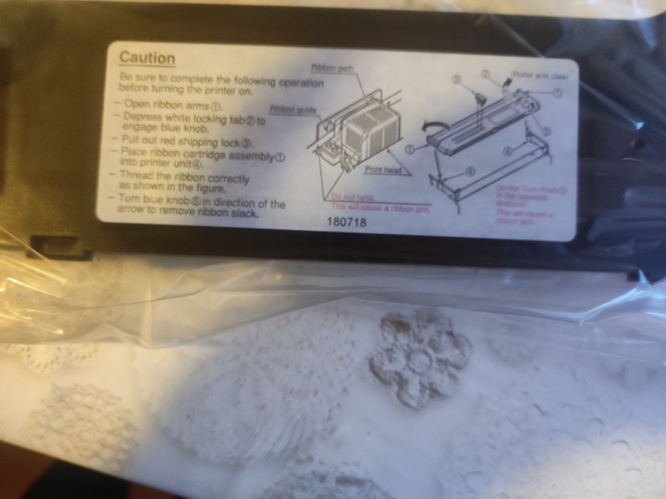 Taśma barwiąca do drukarek Oki 4410