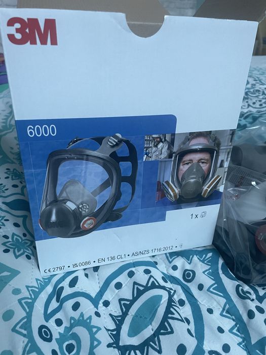 Maska 3M 6000 pełnotwarzowa