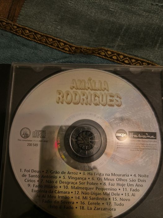 CD original Amália Rodrigues