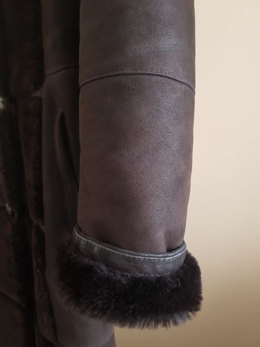 Женская дублёнка- овчинка натуральная!