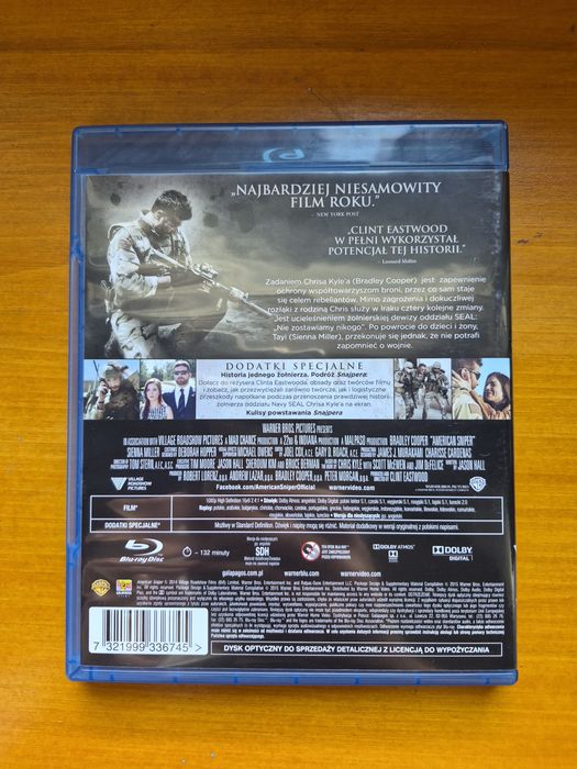 Film SNAJPER blu ray nowy
