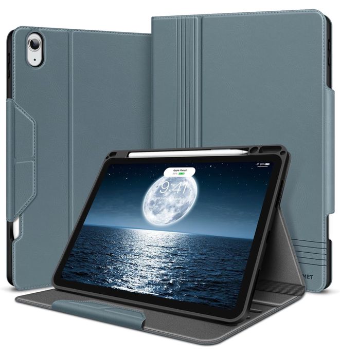 Etui HOLIMET iPad Air 11/10.9" niebieskie miejsce na rysik