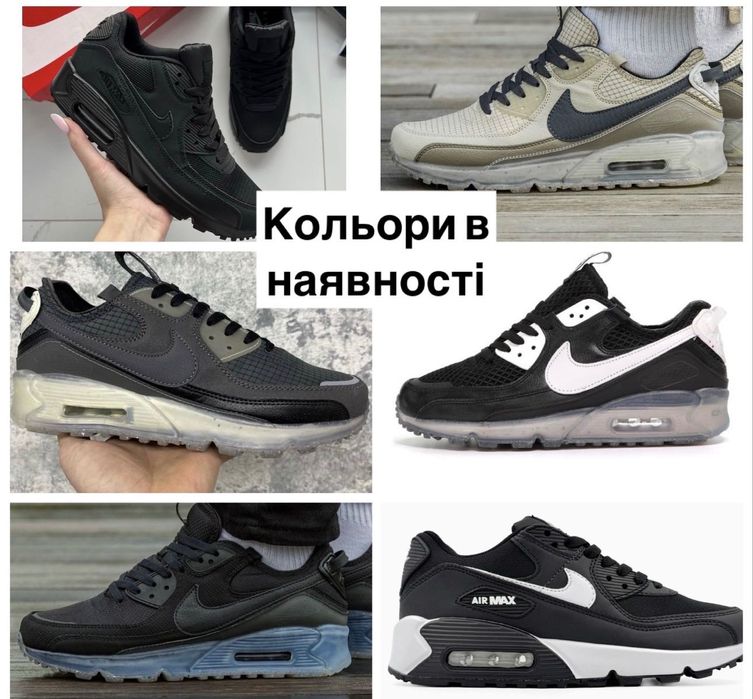Топ Якість! Nike Air Max 90 Anthracite Light Smoke Grey Кросівки Аір Макс 90