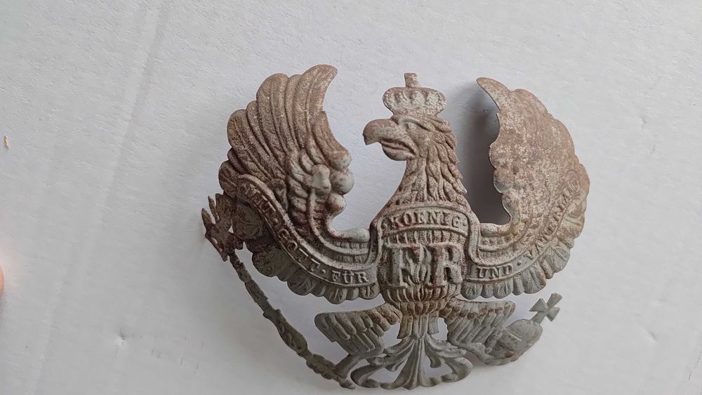 Orzeł pruski hełm pickelhaube I wojna