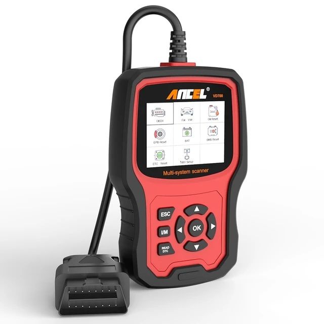 Interface de diagnóstico automóvel ANCEL Vd700 VW AUDI Skoda Seat NOVO