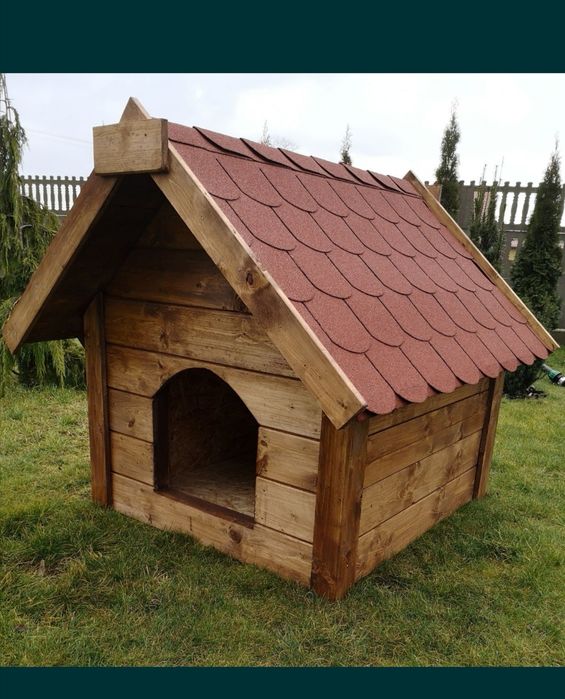 Buda Budy dla psa Nowe ocieplane solidne transport heblowane Buda