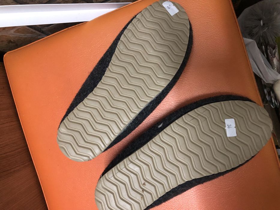 DzienBabvi/Kapcie z owczej welny/nowe