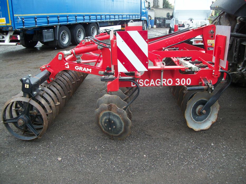 Brona talerzowa agregat Agram 3.0 m