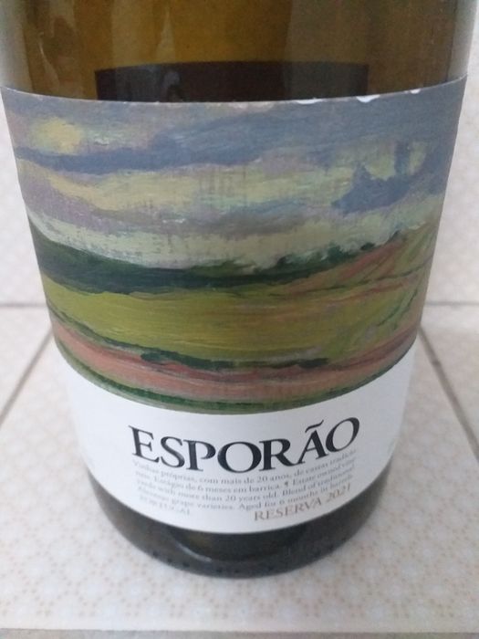 Garrafa Vazia Vinho "Esporão"