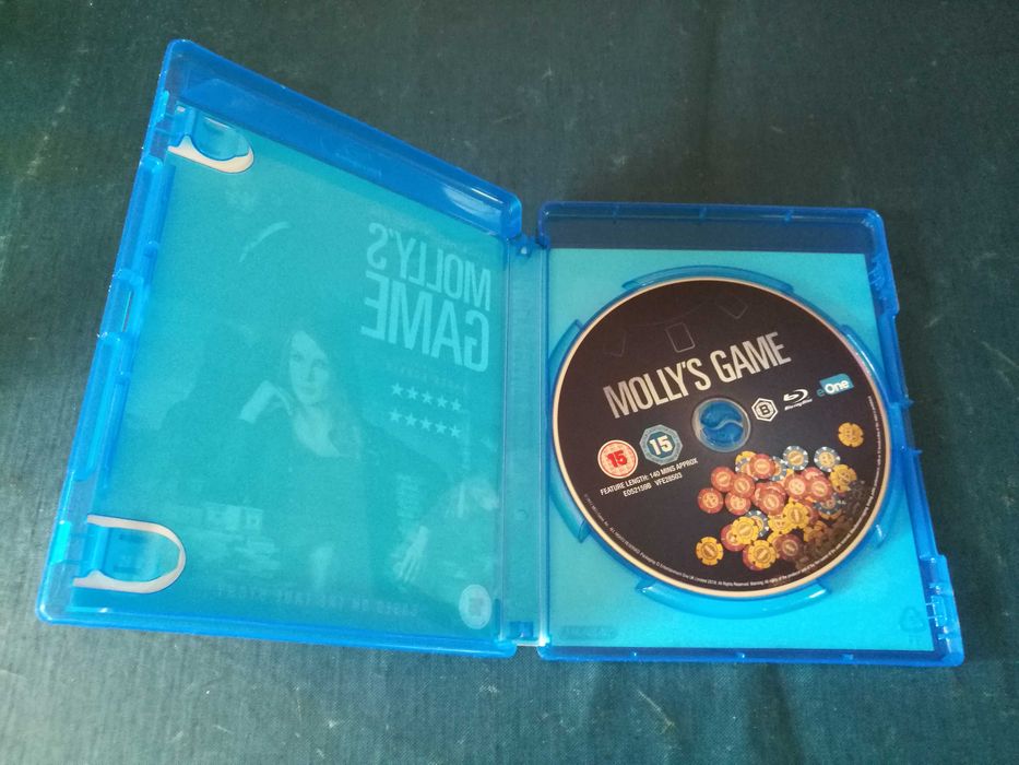 MOLLY'S GAME BLU-RAY (legendagem em Inglês)