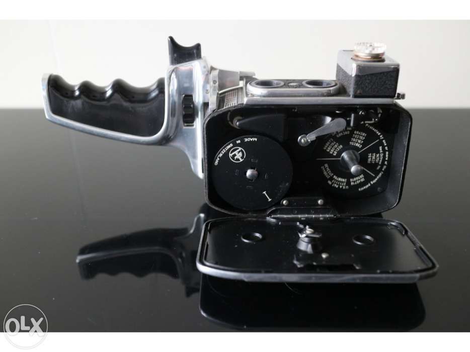 Máquina de filmar Bolex B8L - 1958