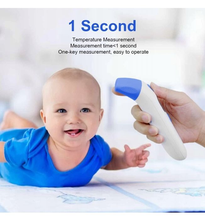 Termometr bezdotykowy Berrcom 2w1