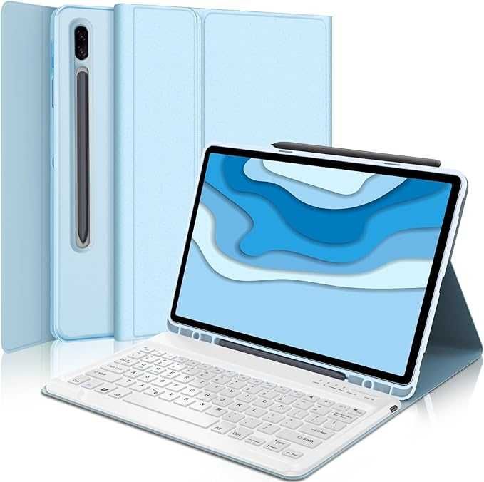 Techsuit etui klawiatura bluetooth Samsung Galaxy Tab S9 11" S9 FE