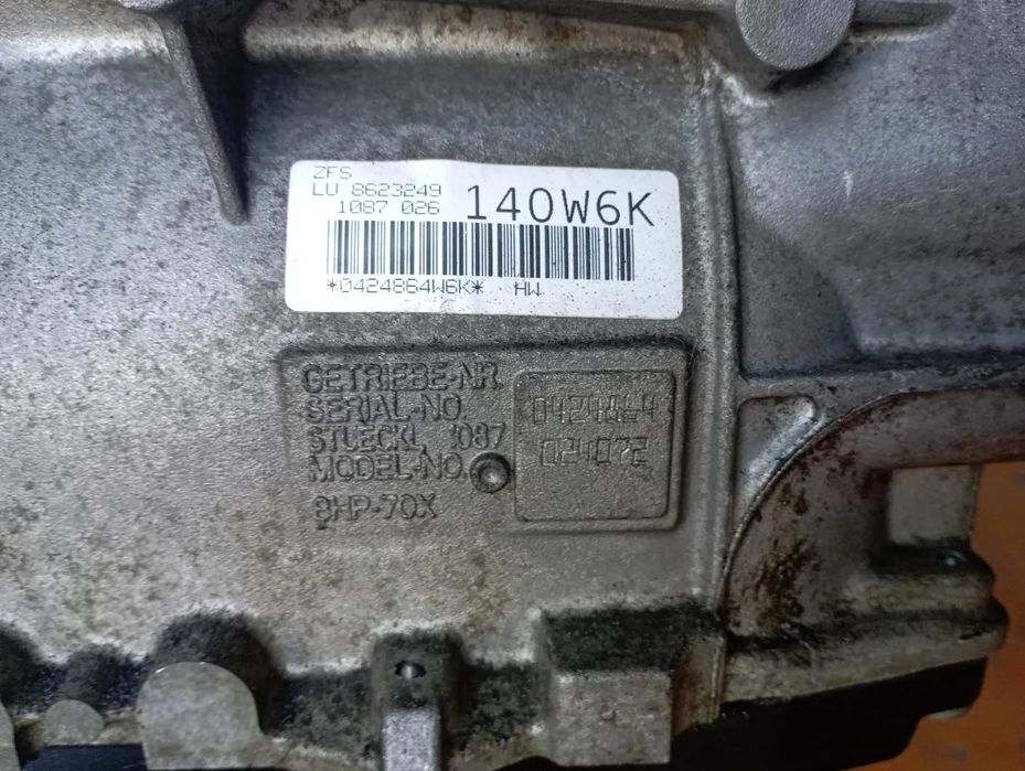 Caixa de Velocidades Automática BMW X5 F15/X6 F16/F86/X4 F32/F82 3.0 Ref: 8HP70X