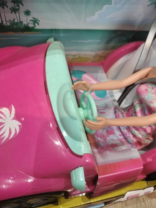 Lalka Steffi beach car