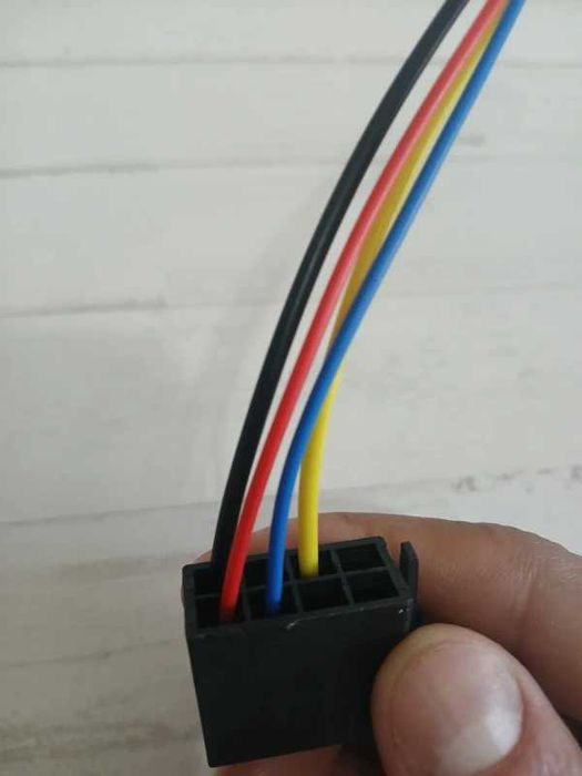 Cabo Rádio Carro ISO 8+4 Pinos Car Conector