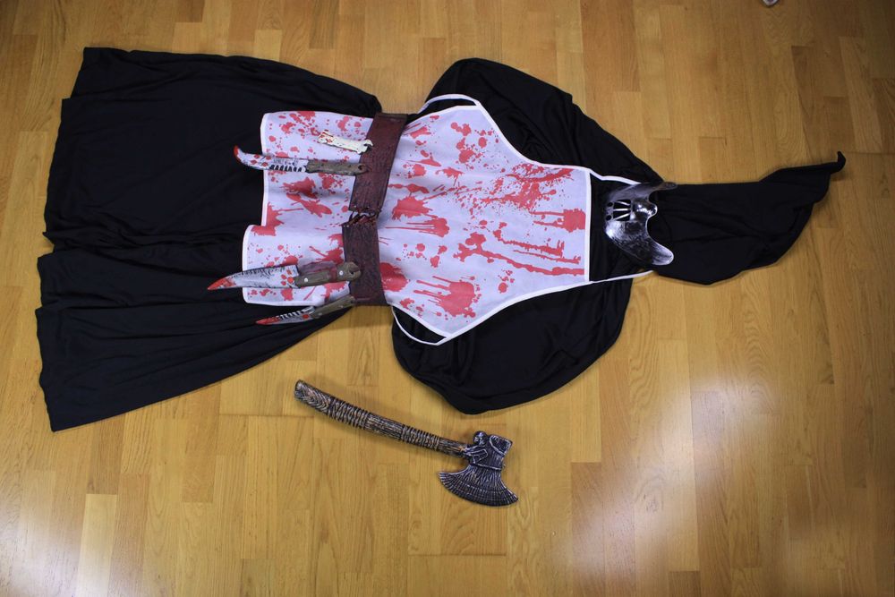 Кровавый палач качественный карнавальный костюм ГЕРМАНИЯ прокат