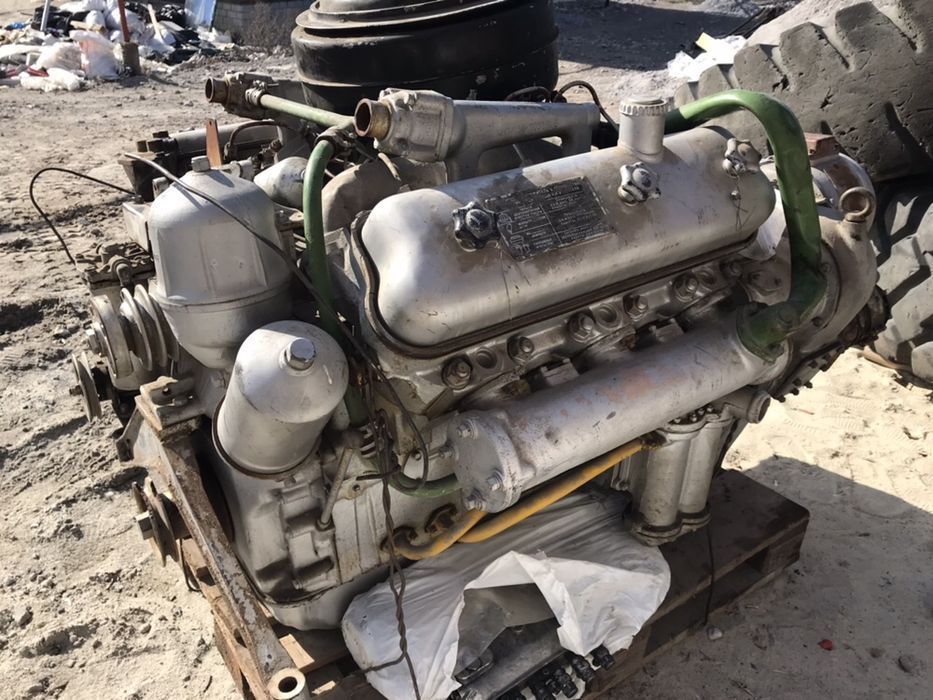 судовой двигатель ЯМЗ-236СП4 с реверс-редуктором в сборе