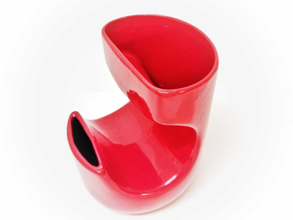 Raríssimo vaso cerâmica SCI, Boccato, Gigante & Zambusi, Italia 70s