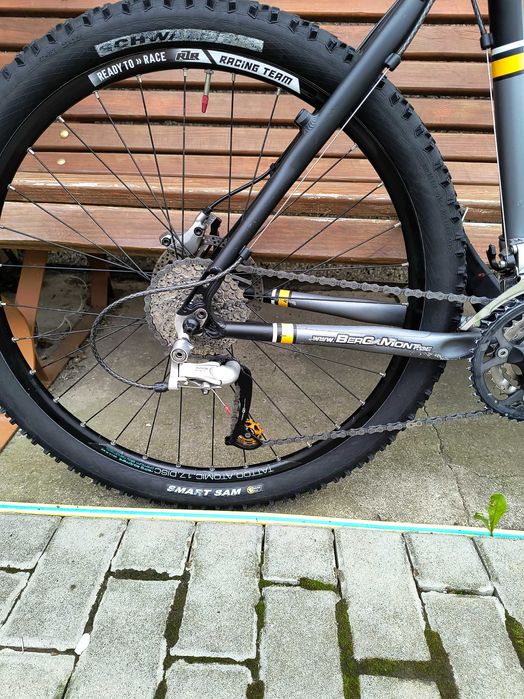 Rower bergamont tattoo hydraulika shimano lx, xt 3x9