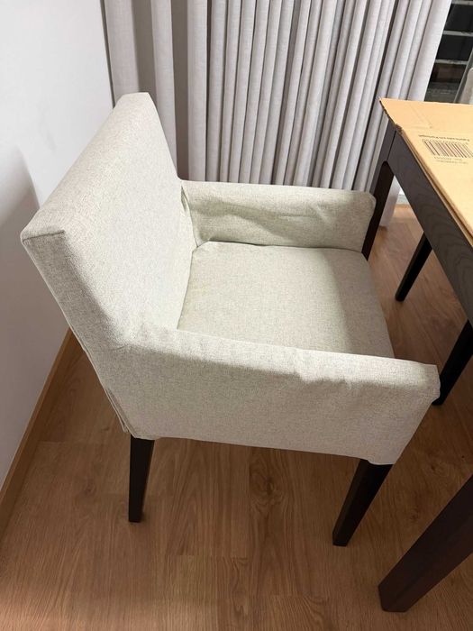 Conjunto de 6 Cadeiras de Jantar Estofadas – Excelente Estado