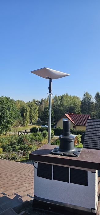 Starlink. 5g lte  Internet. Montaż Konfiguracja