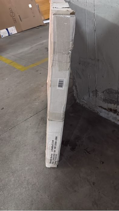 Base de resina medidac-120 / l80 /A3,5 cm cor preta com grelha de evacuacao