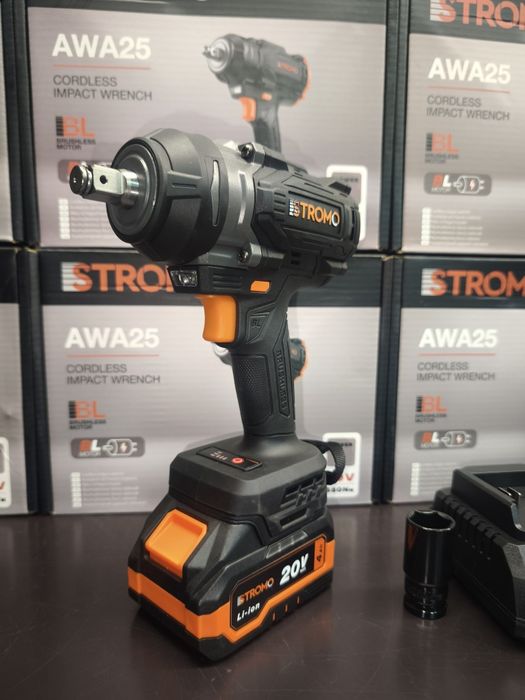 Гайковерт Stromo AWA25 1 АКБ и З/П