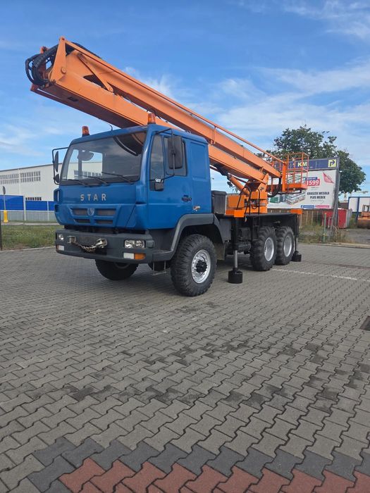 Star 266  Star-man 266 6x6 zwyżka podnośnik koszowy bumar