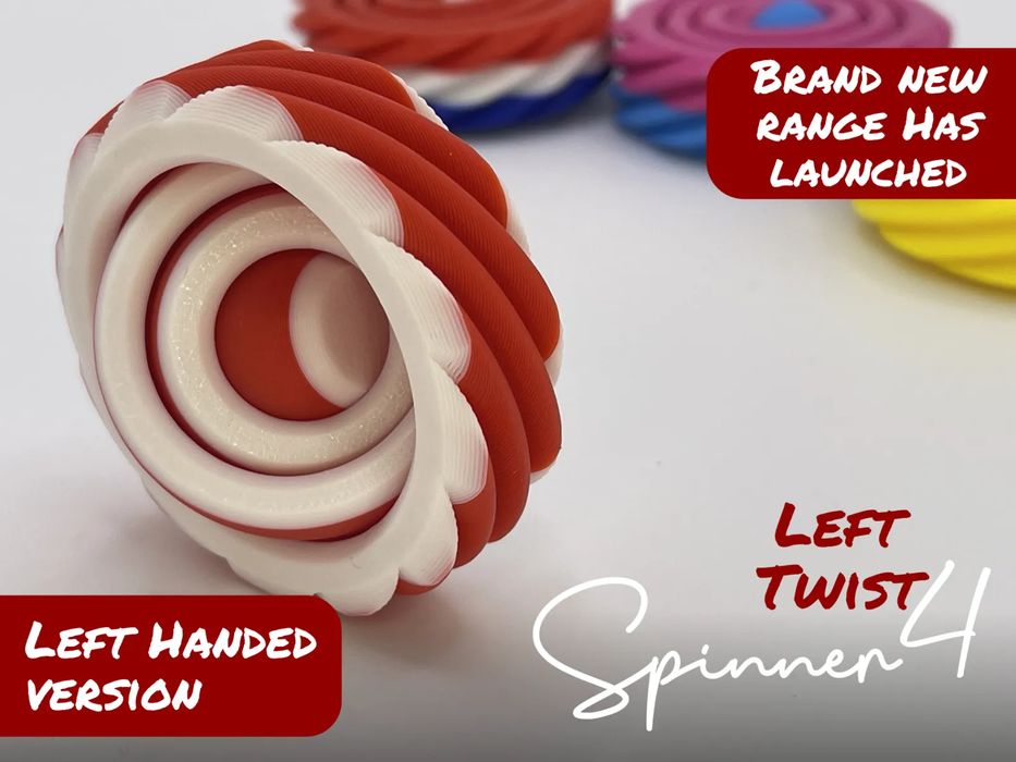 Spinner Fidget 'Spinner4 Twist (Esquerda)'