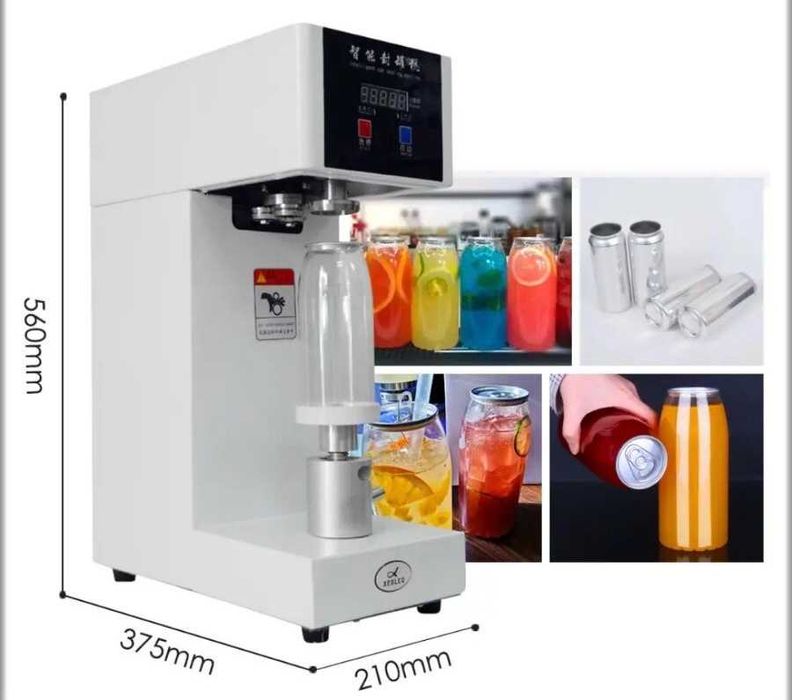 обладнання для закатки алюмініевих та пет банок