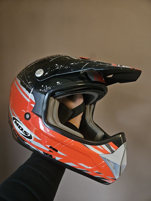 Kask motocyklowy cross MDS rozm. M
