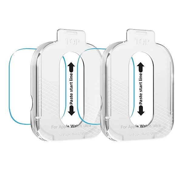 Szkło hartowane Tech-Protect Easy Set+ 2-pack na Apple Watch Ultra 1 /
