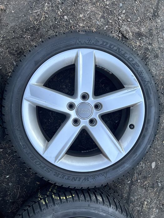 Felgi aluminiowe Audi 17” 5x112 z oponami 225/45R17