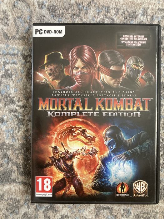 Mortal kombat pudełko PC