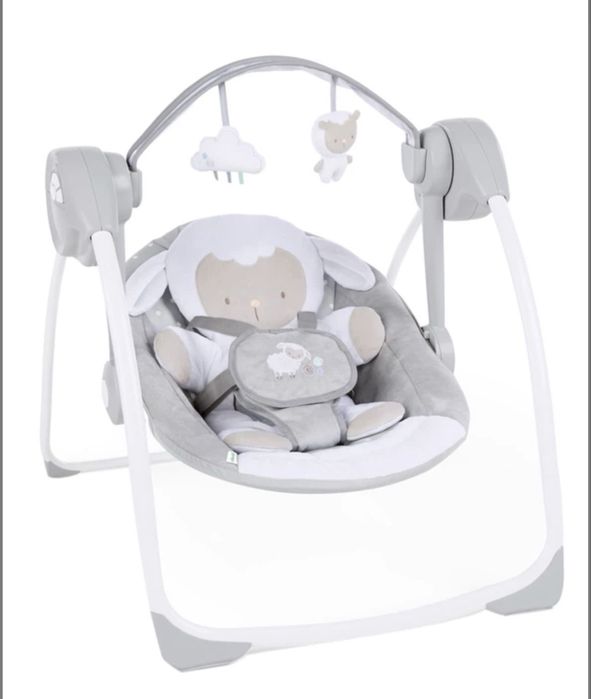 Крісло-гойдалка Ingenuity Comfort 2 Go - Cuddle Lamb