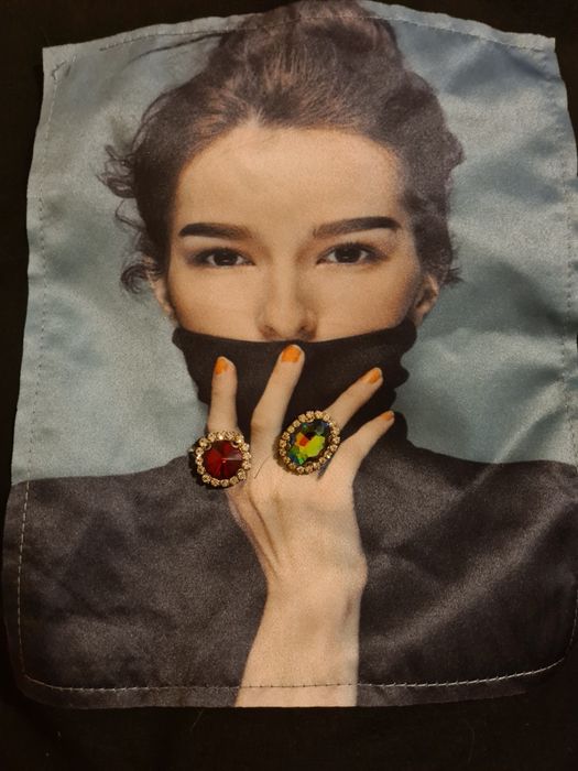 Tunika oversize z nadrukiem