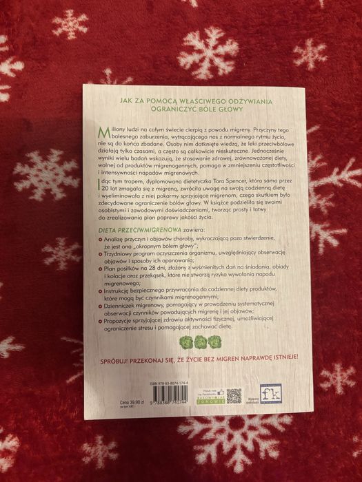 książka „Dieta przeciwmigrenowa”