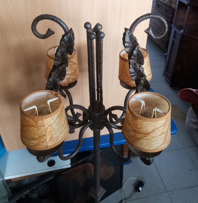 Candeeiro ferro maciço