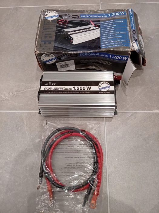 Przetwornica napięcia 12/230 Volt