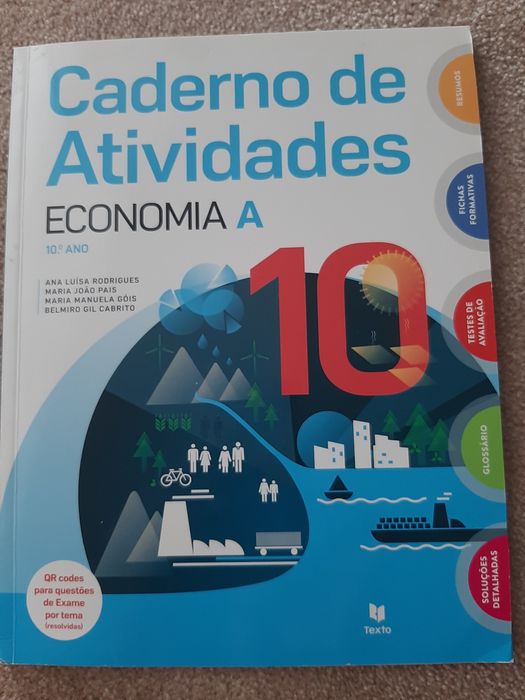 Caderno de atividades Economia A 10