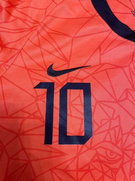 Футбольна футболка Memphis Depay #10 Нідерланди юнацька