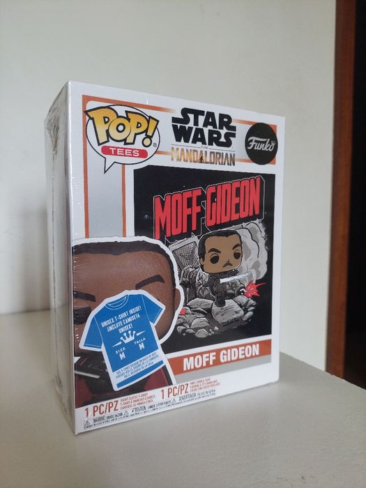 Funko Pop Moff Gideon glows in the dark + tshirt