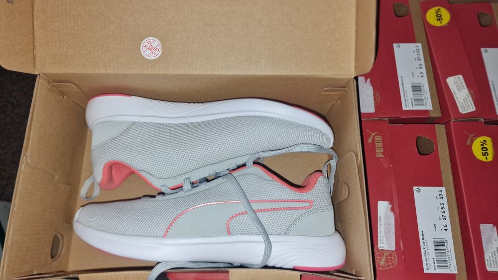 Buty sportowe damskie Puma, Prezent 3 koszulki